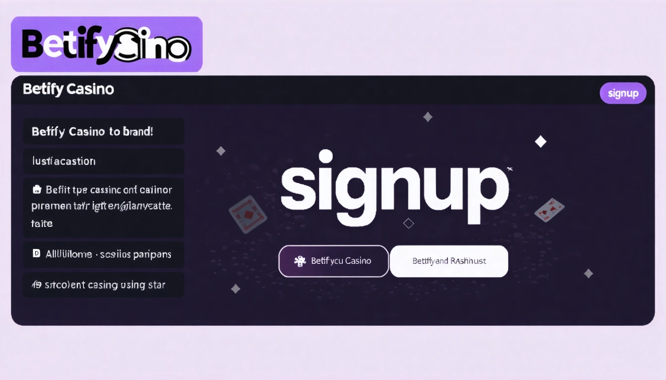 signup Betify Casino